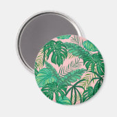 Aimant Feuilles tropicaux (Recto/Verso)