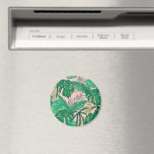 Aimant Feuilles tropicaux (In Situ (Lave-vaisselle))