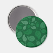 Aimant Feuilles verts (Recto/Verso)
