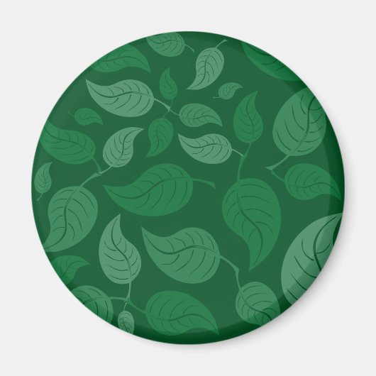 Aimant Feuilles verts (Devant)