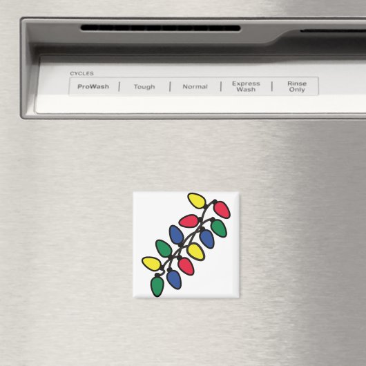 Aimant Feux d'arbre de Noël 50 (In Situ (Lave-vaisselle))