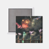 Aimant Feux d'artifice spectaculaires (Recto/Verso)