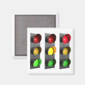 Aimant Feux de circulation (Recto/Verso)