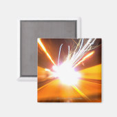 Aimant Feux et effets Abstraits (Recto/Verso)