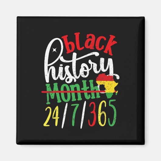 Aimant Février est notre force Mois de l'histoire des Noi (Devant)