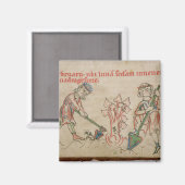 Aimant Février : hoeing (Recto/Verso)