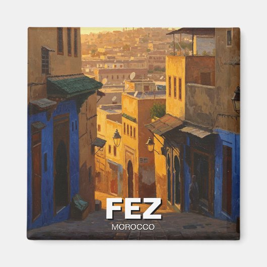 Aimant Fez Maroc Voyages (Devant)