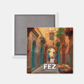 Aimant Fez Maroc Voyages (Recto/Verso)