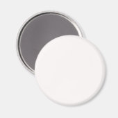 Aimant FFAFA blanc neige - Option pour ajouter un nom (Recto/Verso)