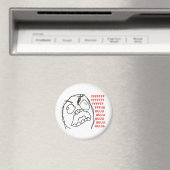 Aimant FFFFFFUUUUUU - Rage ! (In Situ (Lave-vaisselle))