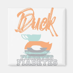 Aimant Fiabète de canard à Diabète Jour T1D