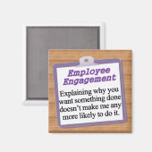 Aimant Fiançailles employé (Recto/Verso)