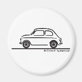 Aimant Fiat 500 Cinquecento (Devant)