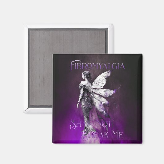 Aimant Fibro de sensibilisation à la fibromyalgie ne me b (Recto/Verso)