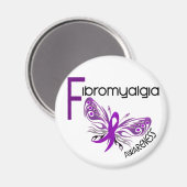 Aimant Fibromyalgie BUTTERFLY 3 (Recto/Verso)