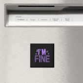 Aimant Fibromyalgie fine guerrier Fibro Sensibilisation V (In Situ (Lave-vaisselle))