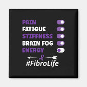 Aimant Fibromyalgie Sensibilisation à la fibromyalgie (Devant)