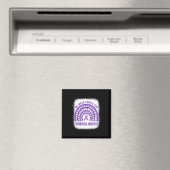 Aimant Fibromyalgie Sensibilisation au ruban violet arc-e (In Situ (Lave-vaisselle))