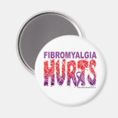 Aimant Fibromyalgie souffre (Recto/Verso)