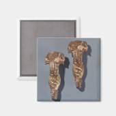 Aimant Fibulas Thueringer aux têtes d'oiseaux, Stoessen (Recto/Verso)