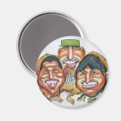 Aimant fidel castro, hugo chavez, evo morales (Recto/Verso)