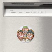 Aimant fidel castro, hugo chavez, evo morales (In Situ (Lave-vaisselle))