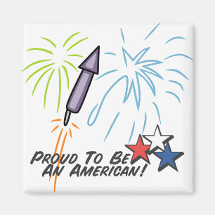 Aimant Fier Américain -