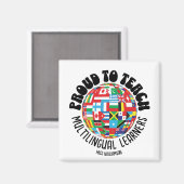 AIMANT FIER D'ENSEIGNER LES APPRENANTS MULTILINGUES ESL E (Recto/Verso)