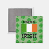 Aimant Fier d'être irlandais (Recto/Verso)