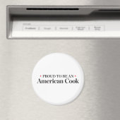 Aimant Fier d'être un cuisinier américain (In Situ (Lave-vaisselle))