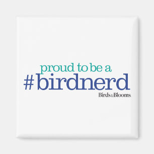 Aimant Fier d'être un oiseau nerd