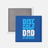 Aimant Fier Disk Golf Papa (Recto/Verso)