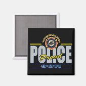 Aimant Fier fils de police (Recto/Verso)