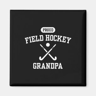 Aimant Fier Grand-Père de Hockey sur Gazon Joueur de Hock