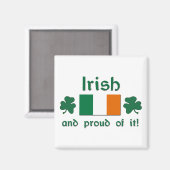 Aimant Fier irlandais (Recto/Verso)