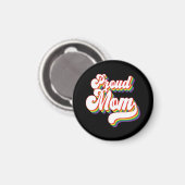 Aimant Fier maman de LGBTQ | Maman Gay pride | Soutien (Recto/Verso)