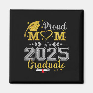 Aimant Fier Maman D'Un Diplômé 2025 Cl Graduation Senior