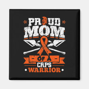 Aimant Fier Maman D'Un Mois Guerrier De Crps Ruban Orange