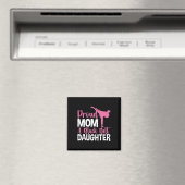Aimant Fier Maman D'Une Fille De Ceinture Noire (In Situ (Lave-vaisselle))