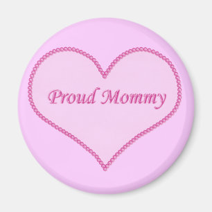 Aimant Fier Mommy Aimant, Rose