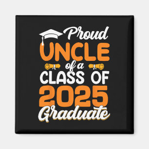 Aimant Fier Oncle D'Un Diplôme De 2025 Diplômé Senior 2
