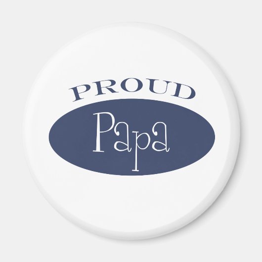 Aimant fier papa (Devant)