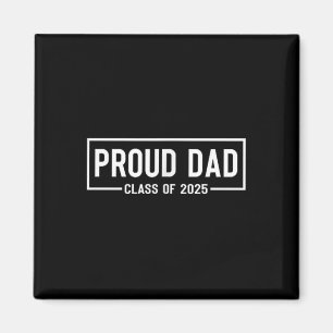 Aimant Fier Papa De 2025 Graduate Père Senior 25 Gradua