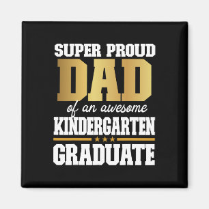 Aimant Fier Papa D'Un Superbe Enseignant De La Maternelle