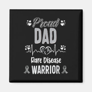 Aimant Fier Papa Rare Maladie Guerrier Sensibilisation Ru