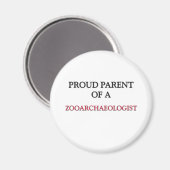 Aimant Fier Parent D'Un ZOOARCHÉOLOGISTE (Recto/Verso)