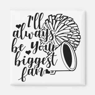 Aimant Fier parent pom-pom girl