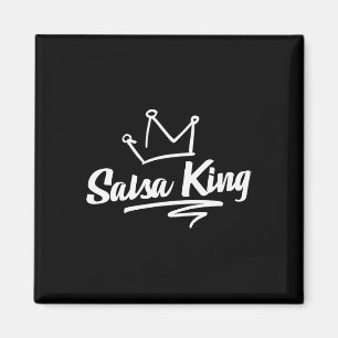 Aimant Fier Salsa Dance King Cadeau Pour Hommes Adultes D
