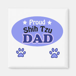 Aimant Fier Shih Tzu papa