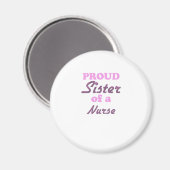 Aimant Fier Soeur d'une infirmière (Recto/Verso)